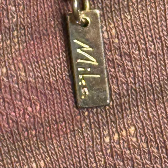 Vintage Mika Y2K Goldtone Chunky Cuban Chain Link Necklace 'LOVED' Pendant - Picture 11 of 15